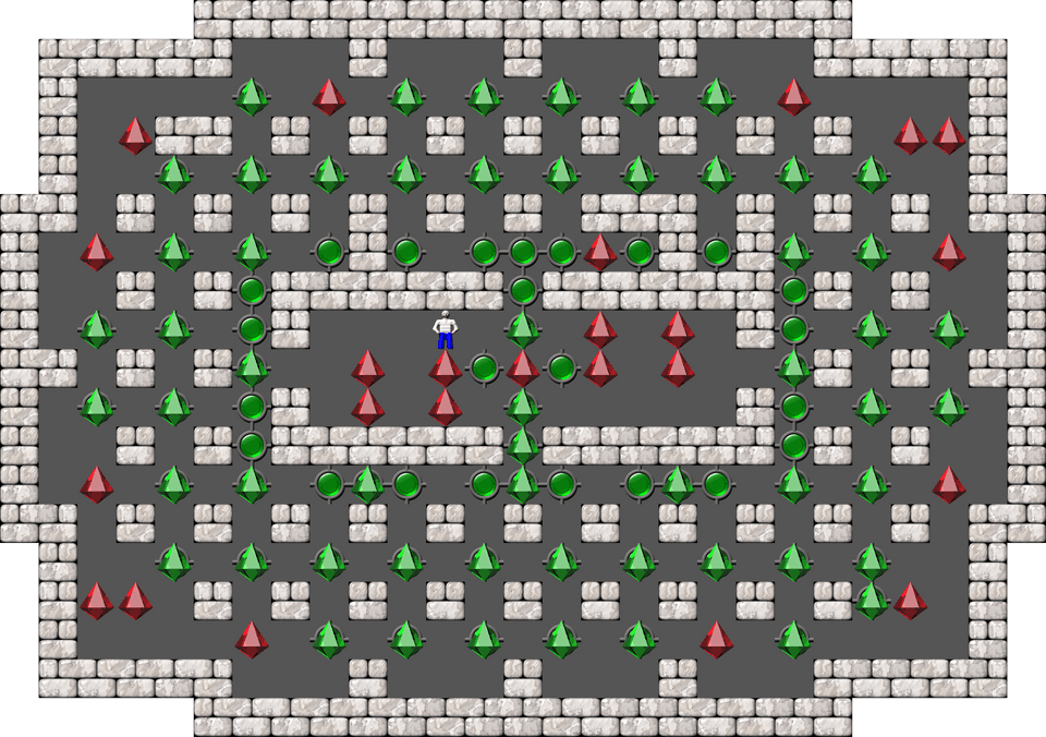 Sokoban David W. Skinner Arranged level 161